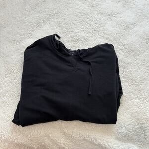 Nike Yoga Women's Black Loose Fit Cropped Hoodie -‎ Size 2XL